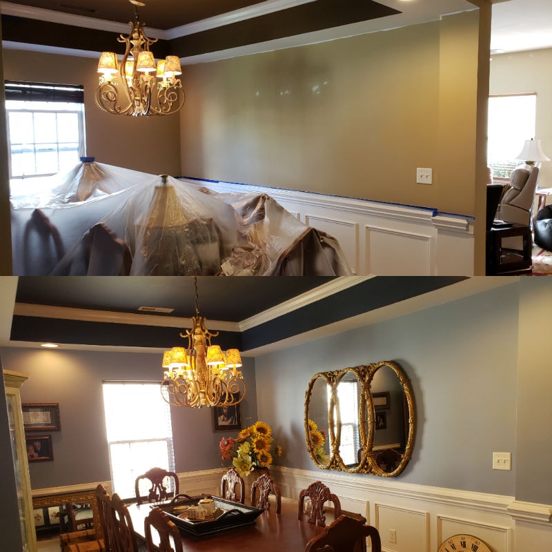 high point interior painting and wall repair